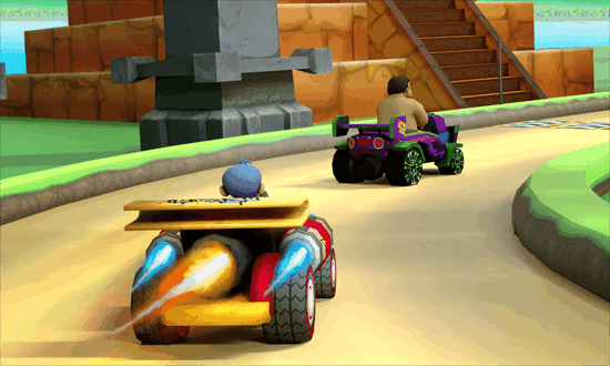 超级卡丁车游戏(Chhota Bheem: Kart Racing)截图3