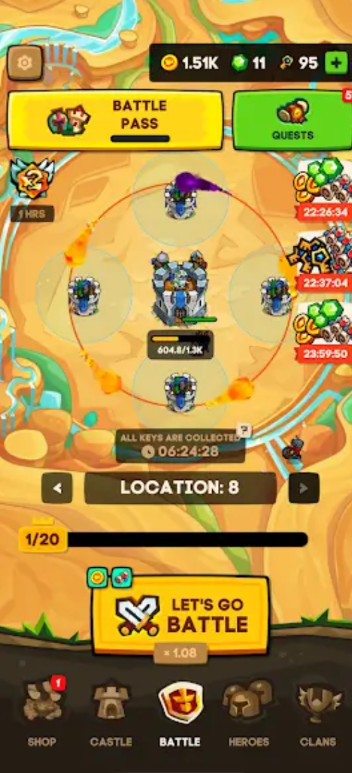 守卫塔防御apex lands手游最新版截图3