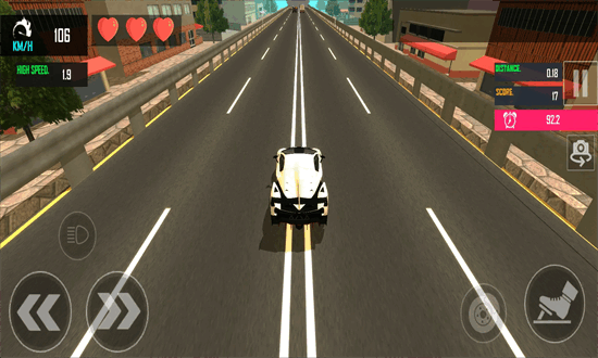 飙车模拟器游戏(Racing in Highway Car)截图4