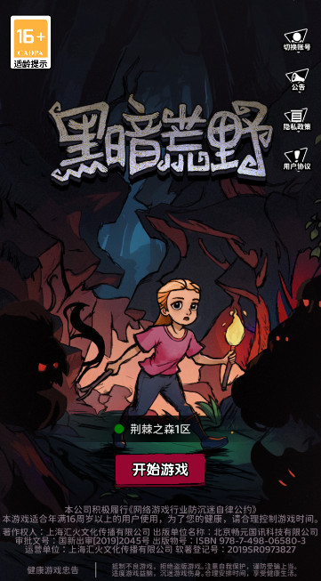 黑暗荒野官方版截图1