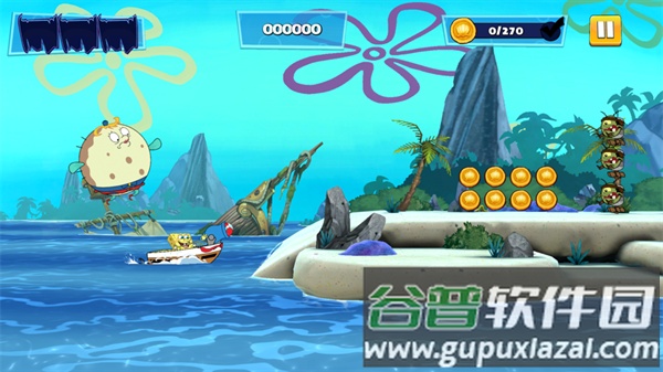 海绵宝宝蟹堡追击令安卓下载(Spongebob)截图2