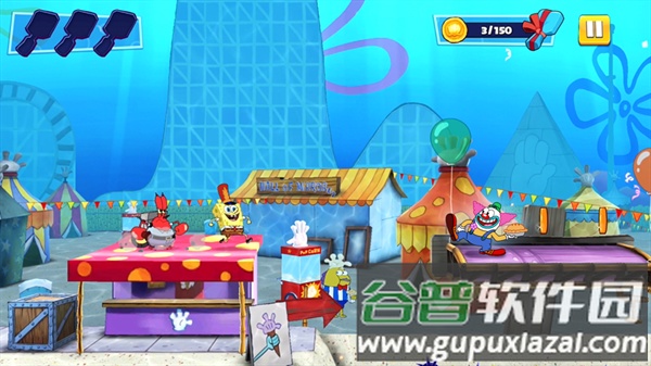 海绵宝宝蟹堡追击令安卓下载(Spongebob)截图3