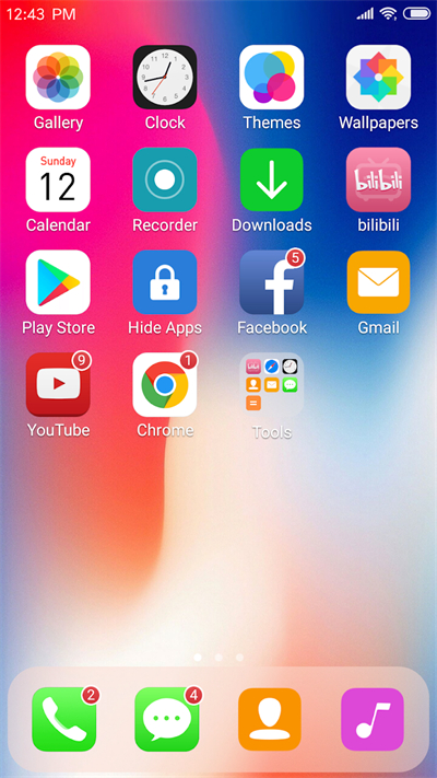 x桌面安卓变苹果中文版(X Launcher Pro)截图5