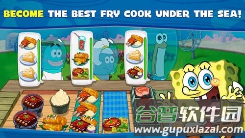 海绵宝宝蟹堡王大挑战中文版(SpongeBob - Krusty Cook Off)截图1
