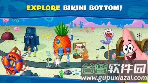 海绵宝宝蟹堡王大挑战中文版(SpongeBob - Krusty Cook Off)截图2