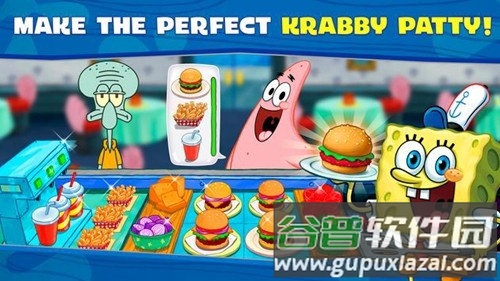 海绵宝宝蟹堡王大挑战中文版(SpongeBob - Krusty Cook Off)截图3