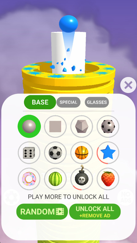 堆栈球小游戏(Stack Ball) 堆栈球小游戏(Stack Ball)