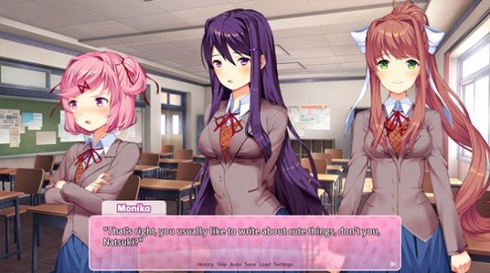 doki doki literary club中文版截图2