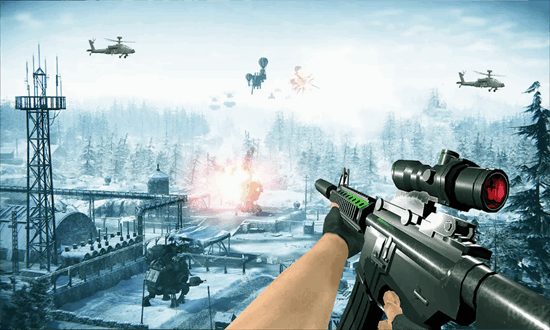 狙击任务游戏(Sniper 3D Assassin:Free Shooter Games)截图2