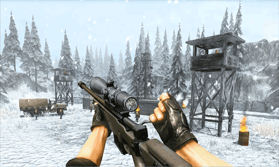 狙击任务游戏(Sniper 3D Assassin:Free Shooter Games)截图4