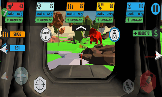 恐龙狂暴猎人最新版(Dinosaur Rampage Hunter)截图2