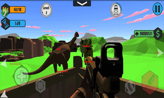 恐龙狂暴猎人最新版(Dinosaur Rampage Hunter)截图4
