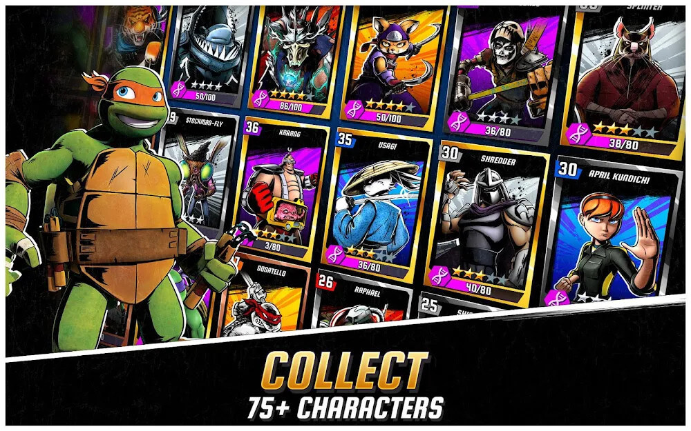 忍者龟传奇(ninja turtles legends)无限金币版截图3