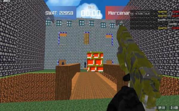 方块反恐精英手机版(Advanced blocky combat swat v1)截图1