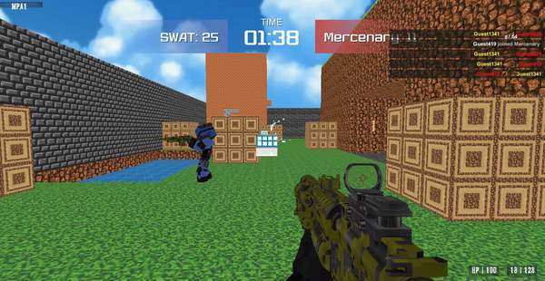 方块反恐精英手机版(Advanced blocky combat swat v1)截图3