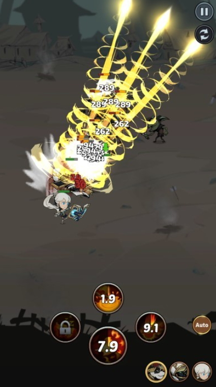 闲置英雄冒险突袭游戏(Hero Adventure)截图2