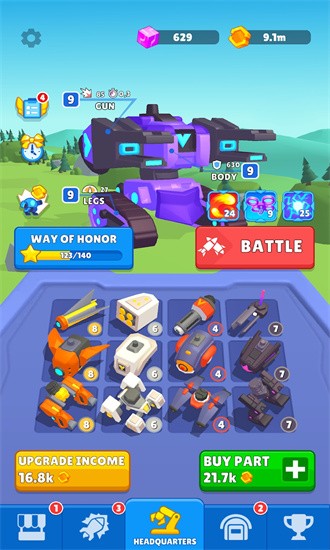 机甲大战游戏(Armored Robots)截图3