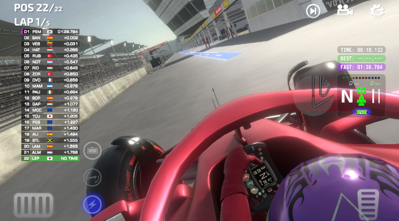 F1方程式赛车monoposto游戏截图2