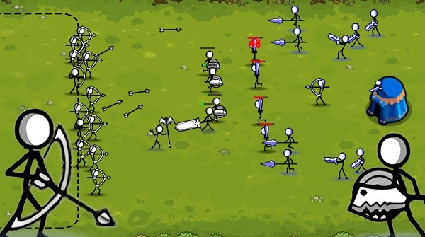 火柴人无尽战争最新版(Stickman Army War)截图2