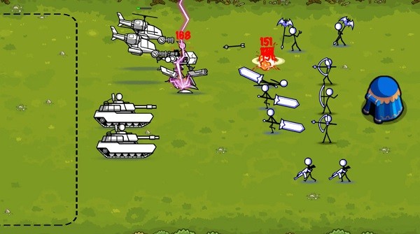 火柴人无尽战争最新版(Stickman Army War)截图3