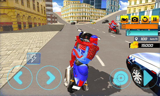 超级特技英雄摩托游戏(Super Stunt Hero Bike Simulator 3D)截图3