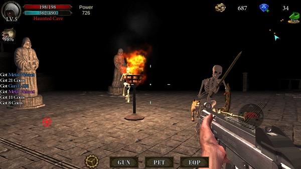 古墓猎手游戏(Tomb Hunter Pro)截图1