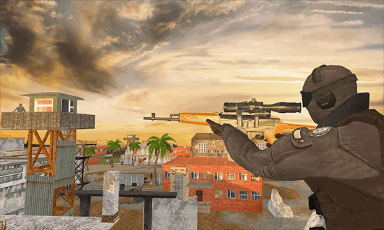 狙击手掩护手机版(Real Sniper Cover Commando)截图1