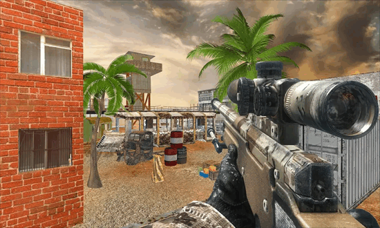 狙击手掩护手机版(Real Sniper Cover Commando)截图2