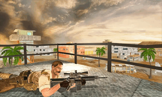 狙击手掩护手机版(Real Sniper Cover Commando)截图4