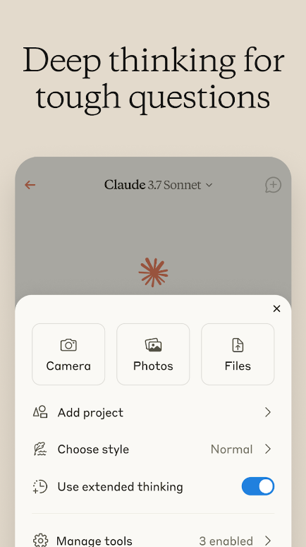 claude人工智能app手机版截图1