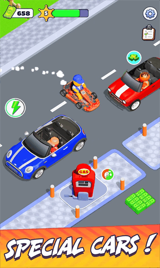 闲置加油站大亨手机版(Gas Station: Idle Game)截图1