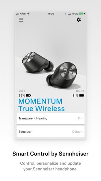 森海塞尔蓝牙耳机软件(Smart Control)截图2