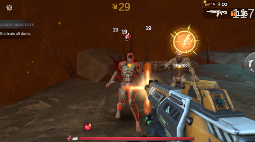 恶魔战争无限金币版截图4