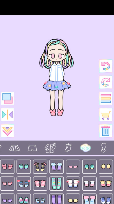 粉彩女孩换装游戏免费版截图3