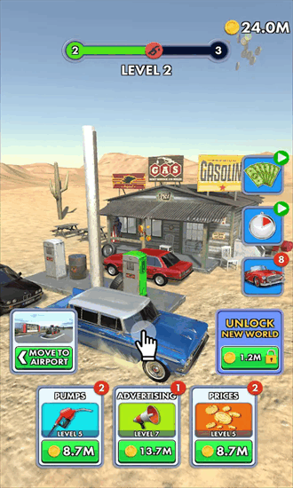 放置加油站官方版(Gas Station)截图1