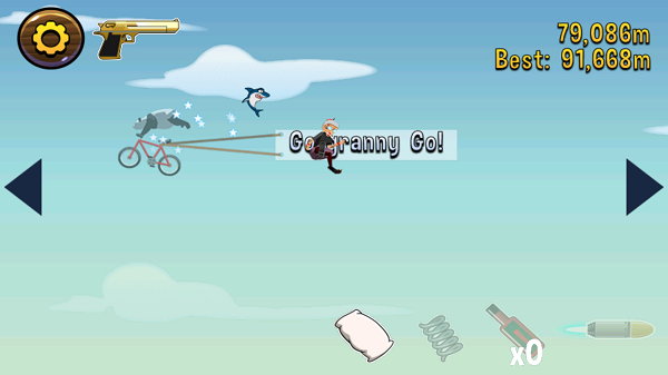 愤怒的老奶奶向前冲游戏(Angry Gran Toss)截图2