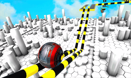 天空球滚动的球3d最新版(Sky Ball Rolling Balls 3D)截图1