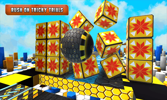 天空球滚动的球3d最新版(Sky Ball Rolling Balls 3D)截图2