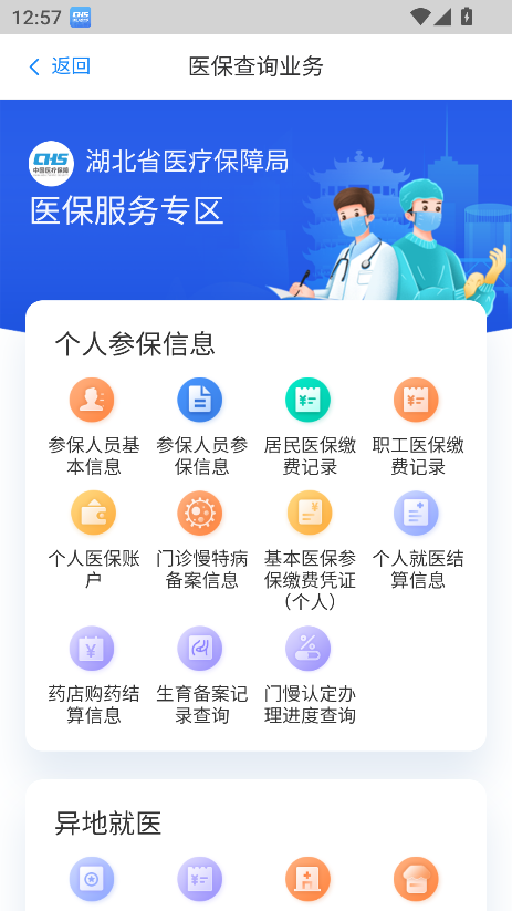 湖北智慧医保服务平台app安卓版截图2