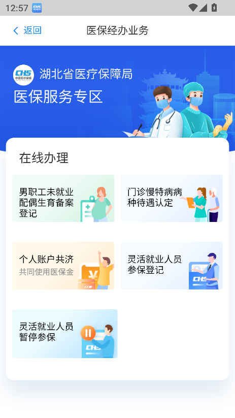 湖北智慧医保服务平台app安卓版截图3