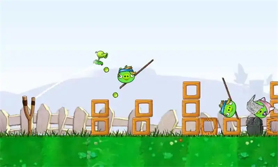 植物大战僵尸捣蛋猪版(愤怒的植物大战捣蛋猪)截图1
