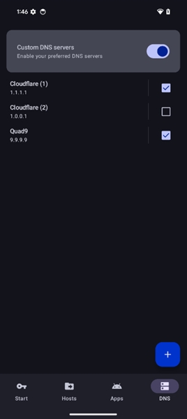 DNSNet流量管理截图2