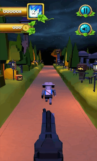 像素寺庙逃亡官方版(Pixel Temple Run)截图4