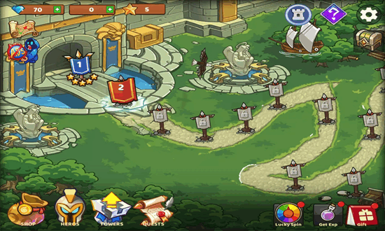 王国急速塔防手机版(King Of Defense)截图1