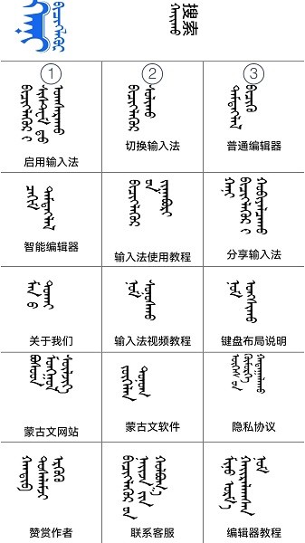 Hani蒙古文输入法最新版截图2