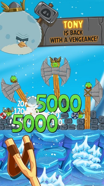 愤怒的小鸟季节版无限金币版(Angry Birds Seasons)截图1