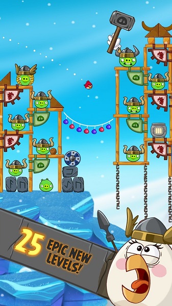 愤怒的小鸟季节版无限金币版(Angry Birds Seasons)截图3