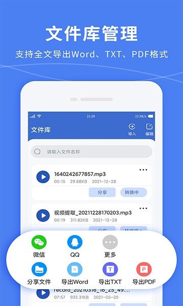 语音转文字精准专家软件截图3