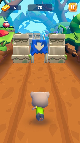 汤姆猫跑酷2最新版(Talking Tom Gold Run 2)截图2