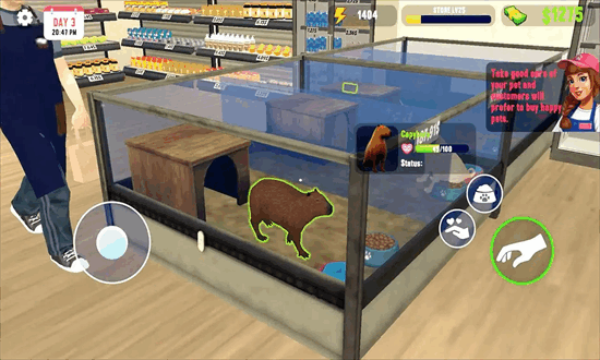 宠物店模拟器游戏(Pet Paradise - Shop Simulator)截图1